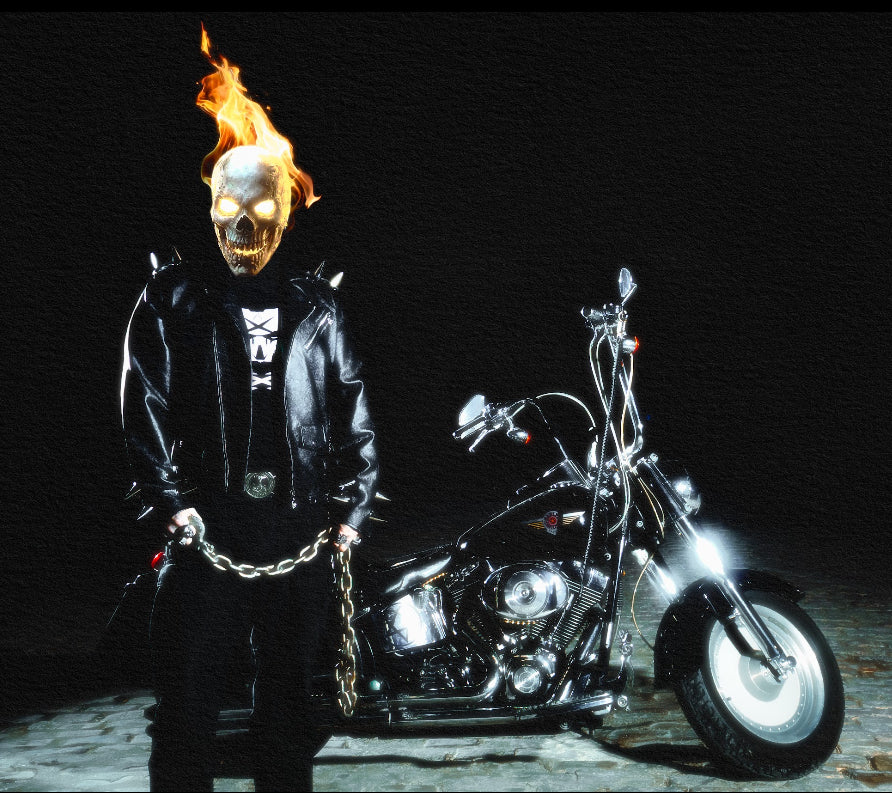 Ghost Rider jacket (Real Cow Leather)