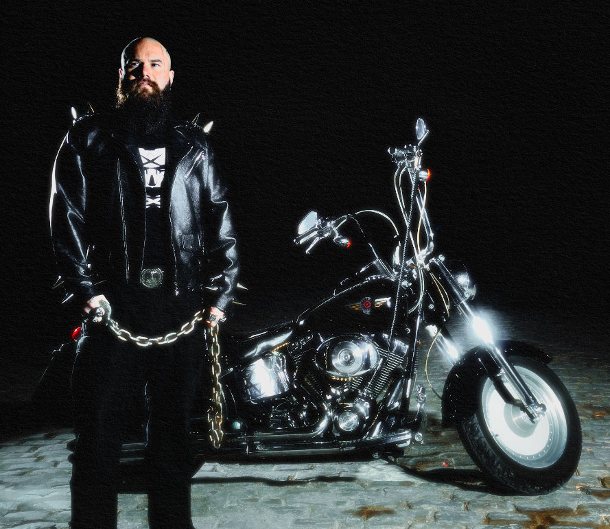 Ghost Rider jacket (Real Cow Leather)